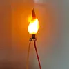 2Pcs 3 3V-5V Flame Lamp Circuit Board with Battery Box Flame Lamp Wick