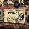 Prince - Panneaux en &eacute;tain m&eacute;tallique(20*30cm/30*40cm) - Musique