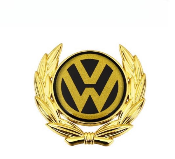 Wheat Ear Car Stickers Car Metal Car Logo Stickers 3d Three-dimensional Decorative Stickers