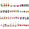 3/4/5pcs Diamond Painting Keychain