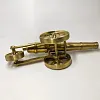 Mini Bronze army Cannon, Miniature Brass Canon sculpture, Room Decor for your House