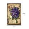 Flower - Vintage Metal Signs - 20*30cm/30*40cm - Garden