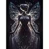 (Stamped/Counted) Butterfly Fairy - 11CT Cross Stitch 40*53cm/15.75*20.87in