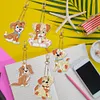 5pcs Diamond Painting Keyring Kits DIY Keychain Bag Pendant Kits