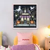 Halloween Store-11CT Stamped Cross Stitch 40*40cm/15.75*15.75in