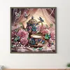 Diamond Painting-DIY Crystal Rhinestone Tea