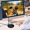 USB Recording Microphone, Computer PC Podcast Condenser Cardioid Mic with Mute Button & LED Indicator for Laptop, Mac, PS4 - Vocal, Podcasting, Skype, YouTube, Games, Streaming (JV603PRO)