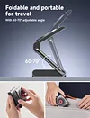 3-in-1 Qi Wireless Charging Station 27W Magsafe Fast Charging Base Portable Foldable Metal Magnetic Bracket Compatible With iPhone12-16 Full Range of Magnetic Charging