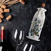 DIY Diamond Painting Wine Bags Diamond Art Liquor Bottle Covers Kit (Flowers)