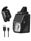 LED Bicycle Front Hanging Light Remote Control Rechargeable 1000LM Bike Light