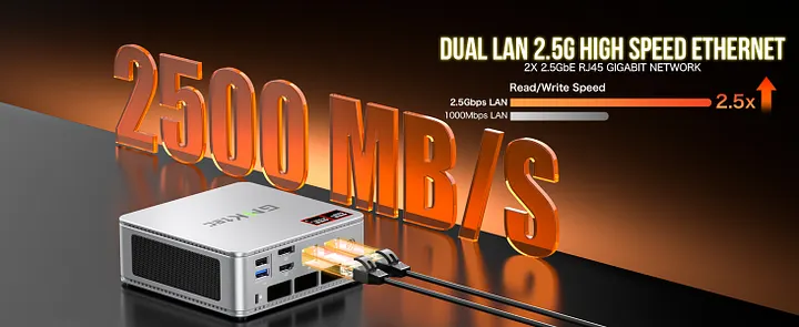 AMD Ryzen 7 8845HS Mini PC--NucBox K8
