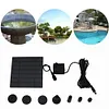 1.2W Solar Water Fountain Pump 180L/H with 6 Nozzles for Water Feature Outdoor