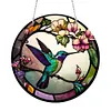 DIY Crystal Diamond Painting Double Sided Effect  Hamminbird Pendant Home Garden Hanging Kit