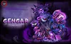 GX Evolution Series Gengar Family with LED - Pokemon Resin Statue - Fantasy Studios