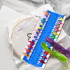 50-Hole Row Line Tool Convenient Yarn Organizer Efficient for DIY Sewing Storage