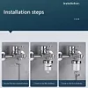 Shower Filter Transparent Bath Filter 5 Micron Cotton Filter for Home Kitchen