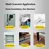 Manual Steel Nail 5-Speed Silent Adjustable Power Wall Nail Gun, Concrete Nail Gun, Manual Steel Nail Gun, Wall Fastening Power Tool, Mini Nail Machine