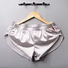 Men's Sexy Ice Silk Comfortable Breathable Satin Boxer Shorts