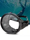 Oval Diving Mask Spearfishing Mask Anti-Fog Adjustable for Underwater Adventures