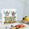 Acrylic Double Sided Christmas 5D DIY Diamond Art Paper Towel Storage Rack Napkin Holder Kit