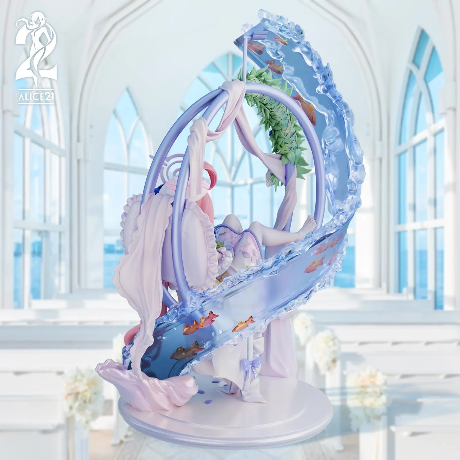 1/6 Scale Wedding Dress Ver. Takanashi Hoshino - Blue Archive