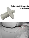 Car Rear Seat Belt Guide Fixing Tie Buckle for S-Class W222 (Brown)
