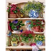 Flower Rack - Paint by Numbers Acrylic Painting 40x50cm