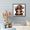 Coffee Bean Gnome-Full Round Diamond painting 30*30CM