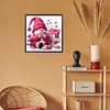 >SALE<5D DIY Full Round Drill Diamond Painting Cute Gift Gnome Home Decor Kit 30x30cm