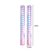 2pcs Cross Stitch Row Line Board Acrylic for Handmade Accessories (Gradient)