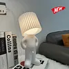 Creative lamp for little shy, creative lamp in little boy style