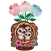 2026&2027 DIY Double Sided Drills Calendar Craft Art Kit Wooden Diamond Painting Calendar Set