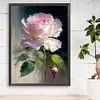 Pink Rose-Paint By Numbers Acrylic Painting 30*40CM