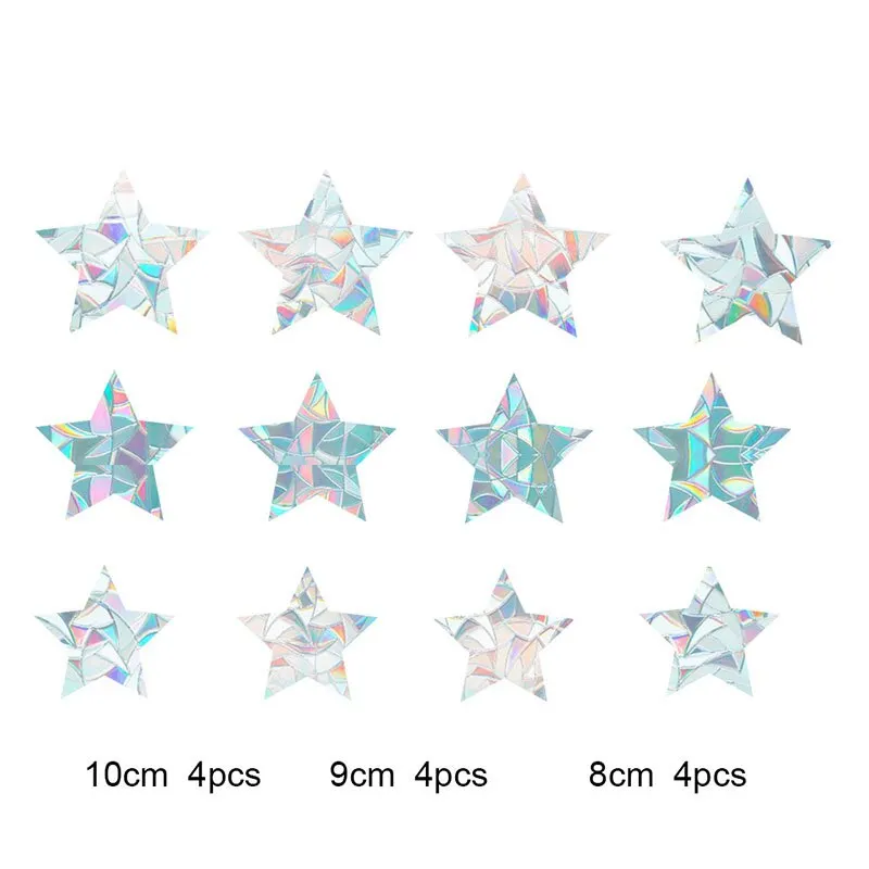 1pcs Lotus Window Decor Film Electrostatic Glass Sticker Rainbow Prism Decals Living Room Bathroom Balcony Decoration