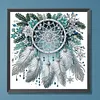 Attrape-r&ecirc;ves-peinture diamant en forme sp&eacute;ciale-30*30cm