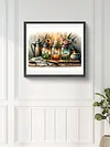 (US Local)Paint By Numbers Kit On Canvas DIY Oil Art Flower Picture Home Wall Decor50x40cm