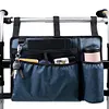 Walker Bag Waterproof Multi-Pockets Armrest Side Storage Bag for Seniors Elderly