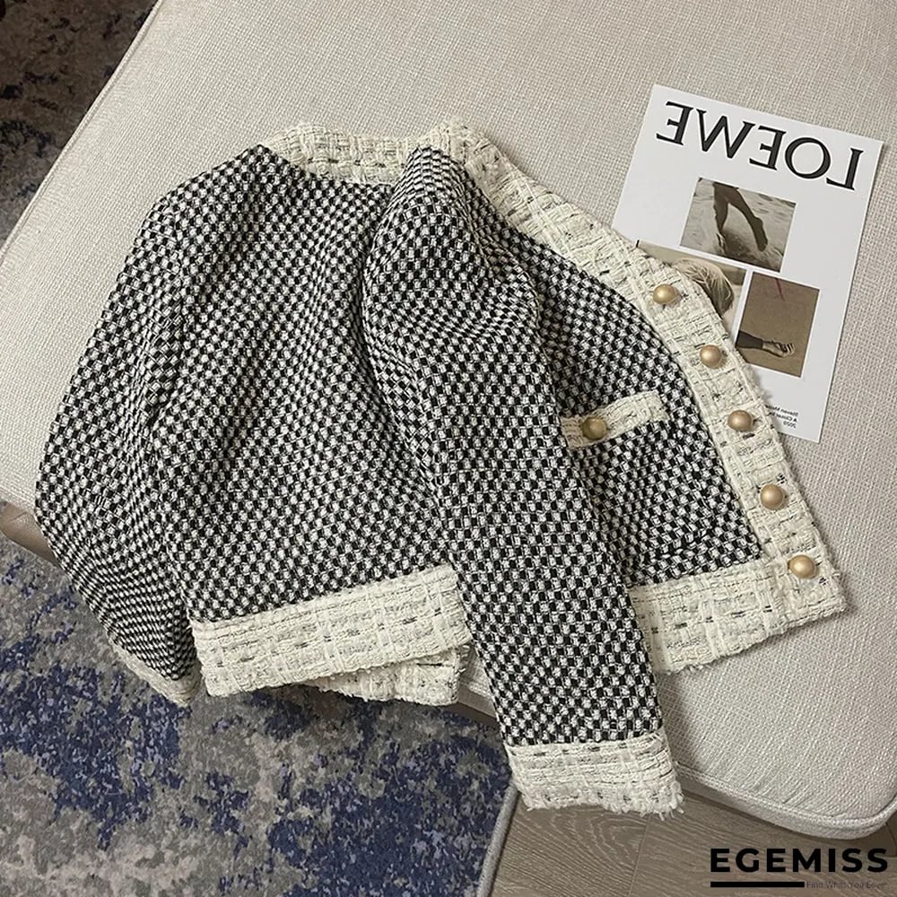 Light Cooked Wind Short Coat Female | EGEMISS