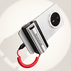 "Shot" Power Bank, Bluetooth Camera Grip + 5000mAh Power Bank, Quick Charge