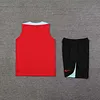 2024/2025 Barcelona Pre-match Training Red Jersey+Shorts 1:1 Thai Quality