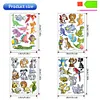 38 PCS DIY Diamond Painting Sticker Gem Sticker Crafts Kits (Dinosaur Bee Turtle)