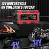 6V 12V 1.5A Car Battery Charger Smart Charger for Lead-Acid AGM GEL Batteries