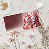 6Pcs Diamond Painting Greeting Card Heart Diamond Handmade Card for Friends