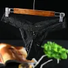Men's Sexy Thongs And G-strings Lingerie Gay Sissy Femboy Panties Cute Low Rise Crossdresser Underwear See Through
