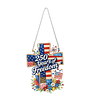 250th Anniversary of Independence DIY Acrylic Diamond Painting Hanging Kit Special Shape Crystal Rhinestone Art Pendants Single Side Drill for Adults Gift Home Wall Or Window Decor