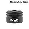 26/28/32mm Bicycle Fork Topcap Socket Drive Flat Socket for ROCKSHOX Front Forks