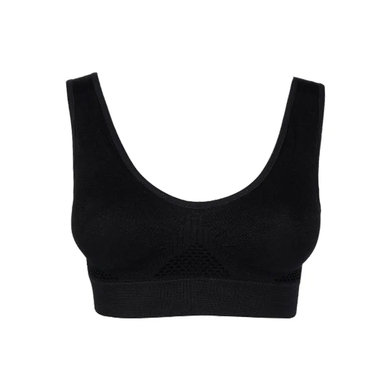 Bras For Women Plus Size Seamless Bra Cotton Breathable Underwear Wireless With Pads Push Up 6XL Bralette