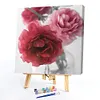 (3Pcs）Flower Animal-Paint by Numbers Acrylic Painting 20*20cm