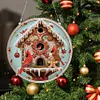 >SALE<Acrylic Christmas Diamond Art Hanging Pendant Home Decor for Adults(Cardinal)