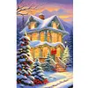 Diamond Painting-DIY Full Round Drill Christmas Eve(60*40 CM)